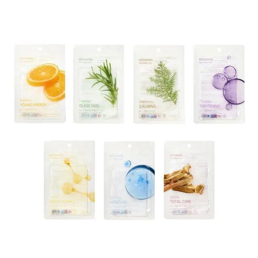 Daily Mask Pack 1 Week 7 Sheets Bundle Set